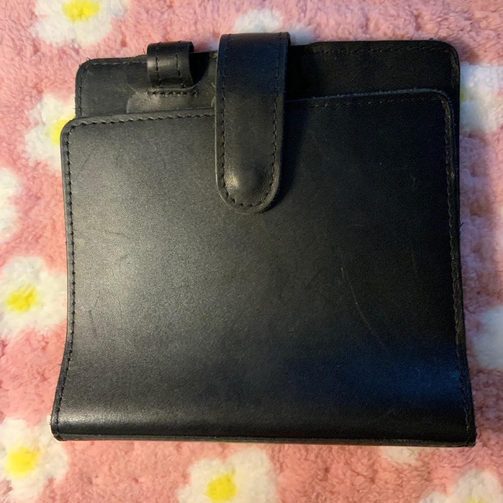 Leather cover for disk or thick stalogy (which is what I used)